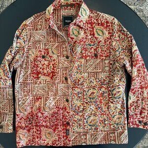 Todd Snyder Patchwork Kalamkari Shirt Jacket – Size M – $398 Retail